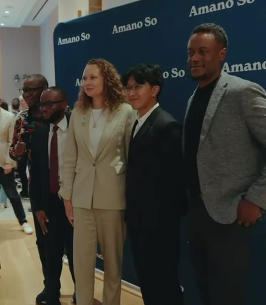 Members of the Amano So community at the IIDEAS Summit